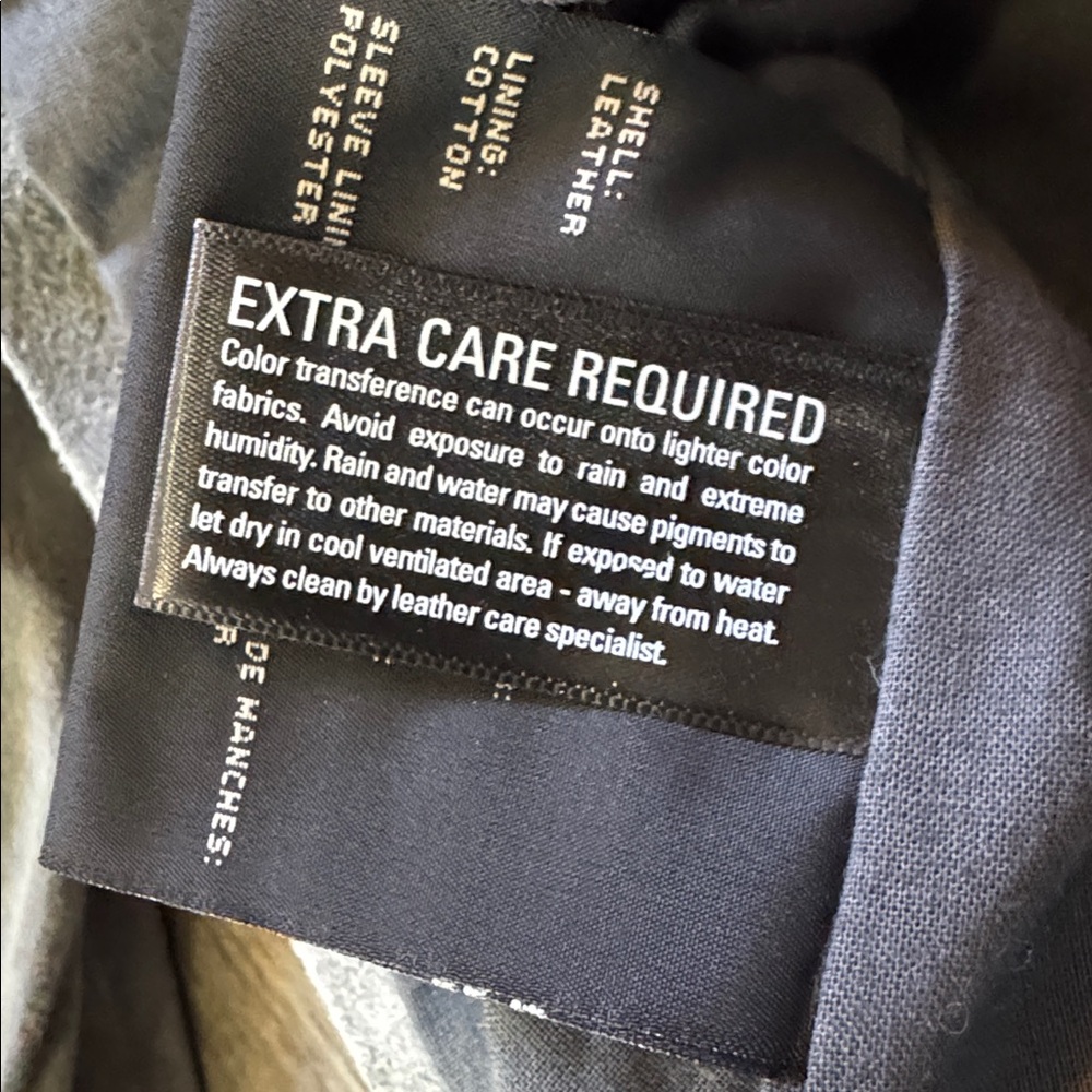 Marc New York Gray Suede biker jacket. - Picture 9 of 11